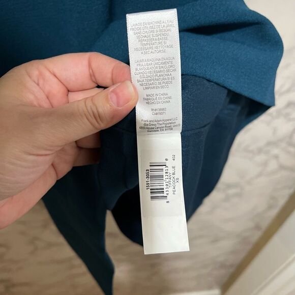 Dress the Population Tiffany One-Shoulder Midi Dress - Picture 7 of 10